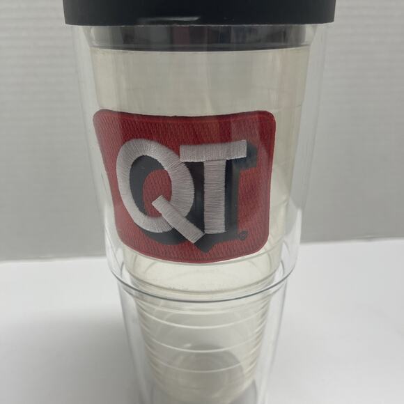 QuikTrip QT Gas Station Authentic 24oz Tervis Cup Tumbler Hot Cold Insulated - Picture 2 of 9